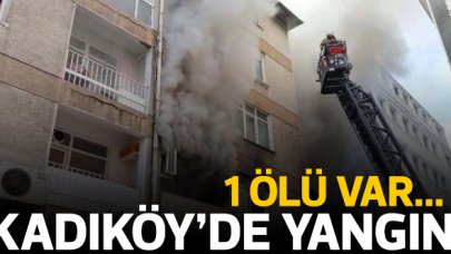 Kadıköy'de yangın! 20 yaşındaki genç hayatını kaybetti