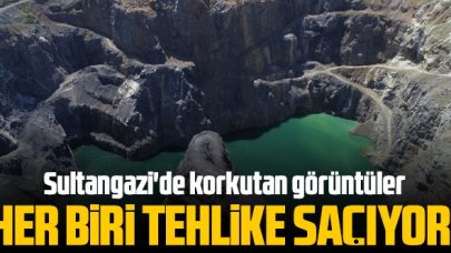 Sultangazi'deki dev çukurlar tehlike saçıyor