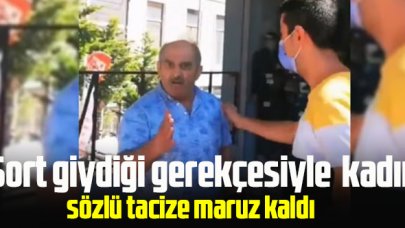 İstanbul'da bir kadın şort giydiği gerekçesiyle sözlü tacize maruz kaldı