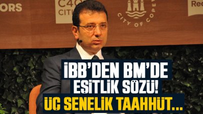 İBB’den BM’de “Eşitlik Sözü”