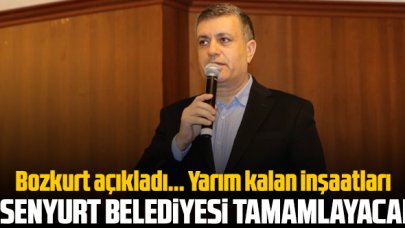 Yarım kalan inşaatları Esenyurt Belediyesi tamamlayacak