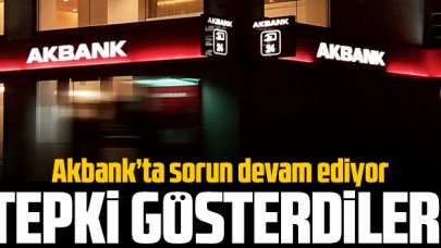 Akbank’ta teknik sorun çözülemedi