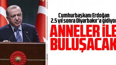 Cumhurbaşkanı Erdoğan evlat nöbetindeki ailelerle buluşacak