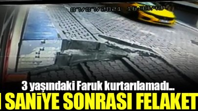 3 yaiındaki Faruk taksinin altında kalarak can verdi