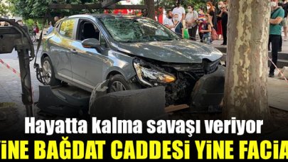 Yine Bağdat Caddesi yine facia! "Ne olur bir önlemini alsınlar"