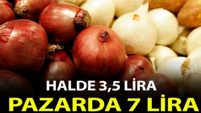 Halde 3,5 lira pazarda 7 lira!