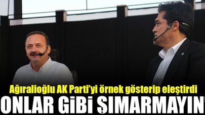 Yavuz Ağıralioğlu: Onlar gibi şımarmayın