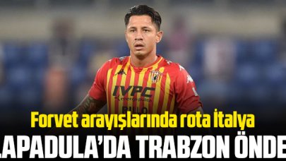 Gianluca Lapadula yarışında Trabzonspor önde