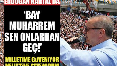 Erdoğan'dan İnce'ye köprü cevabı