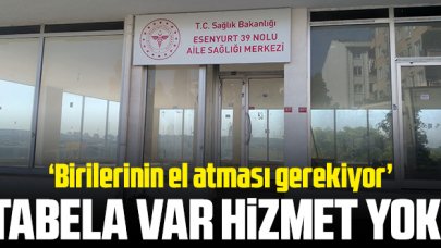 Esenyurt'ta tabela var hizmet yok!