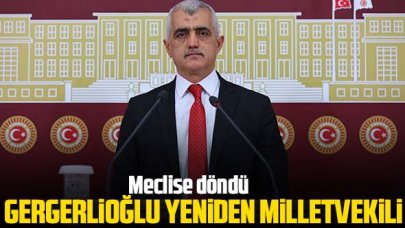 Gergerlioğlu yeniden milletvekili