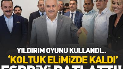 Yıldırım oyunu kullandı