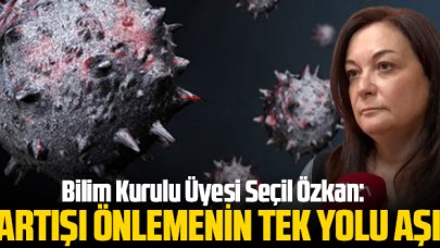 Bilim Kurulu üyesi Seçil Özkan: Hızlı artış görebiliriz