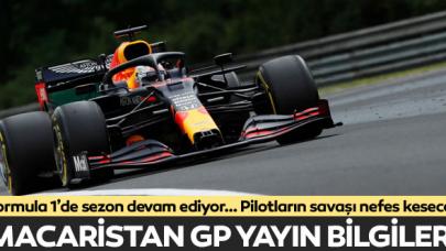 2021 Formula 1 (F1) Macaristan Grand Prix'i (yarışı), antrenman ve sıralama turları saat kaçta ve hangi kanalda?