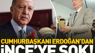 Erdoğan'dan İnce'ye sandık şoku