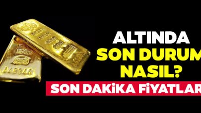 Altındaki son durum ne? 30 Temmuz Cuma fiyatları