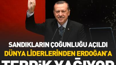 Dünya liderlerinden Erdoğan'a tebrik