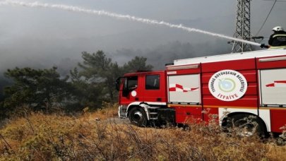 Tekirdağ yangınla savaşmaya gitti