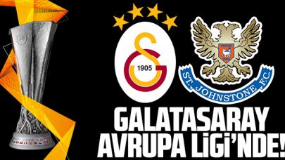 Galatasaray St. Johnstone UEFA Avrupa Ligi maçı saat kaçta ve hangi kanalda? Spor Smart Canlı izle