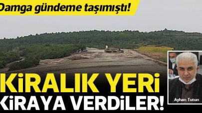 Kiralık yeri başka birine kiraladılar!