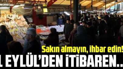 Dikkat! Sakın balık almayın, ihbar edin... Deniz balıklarının avlanma boyları kaç cm?