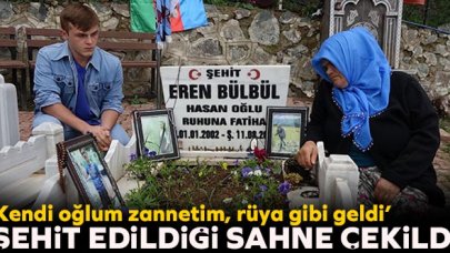 Eren Bülbül'ün şehit düştüğü sahne ölüm yıl dönümünde çekildi