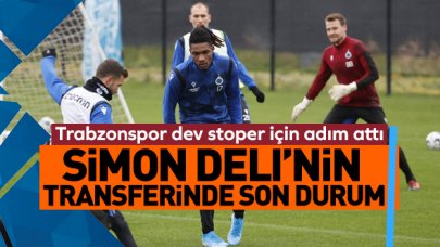 Trabzonspor'da Simon Deli gelişmesi! Transferdeki son durum...