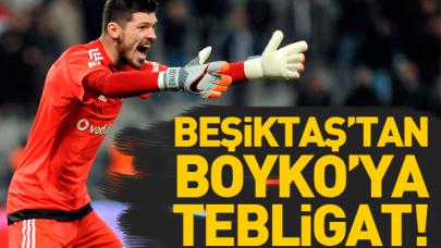 Beşiktaş İstanbul'a gelmeyen Boyko'ya tebilgat gönderdi