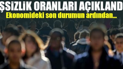 Türkiye'nin ikinci çeyrekteki işsizlik oranları açıklandı