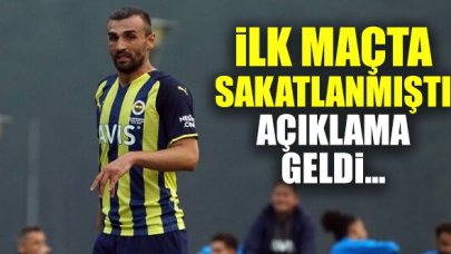 Fenerbahçe'den Serdar Dursun'un sakatlığı hakkında açıklama