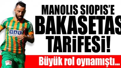 Trabzonspor'dan Manolis Siopis'e Anastasios Bakasetas tarifesi! Büyük rol oynamıştı...