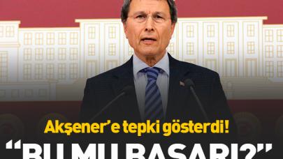 Halaçoğlu'ndan Akşener'e tepki