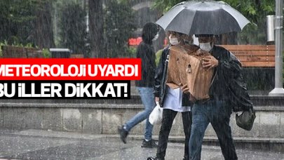 Meteorolojiden kuvvetli sağanak uyarısı