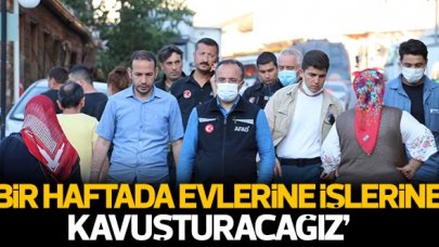 İsmail Çataklı: Bozkurt'ta 2 haftada vatandaşlarımızı evlerine kavuşturacağız