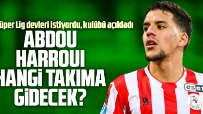 Galatasaray ve Fenerbahçe'nin istediği Abdou Harroui hangi takıma gidiyor?