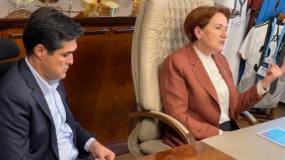 Meral Akşener'den Buğra Kavuncu'ya ziyaret