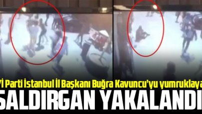 Buğra Kavuncu'yu yumruklayan saldırgan yakalandı