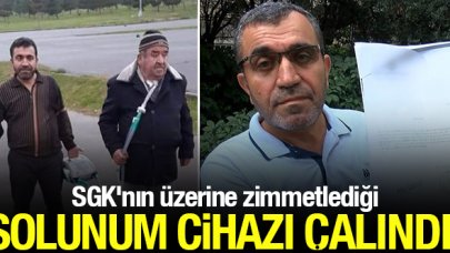 SGK'nın üzerine zimmetlediği solunum cihazı hastanede çalındı