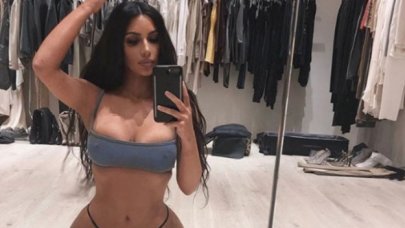 Kim Kardashian'ın cesur pozu 3.5 milyon kez beğenildi