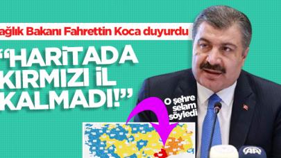 Fahrettin Koca: Kırmızı il kalmadı