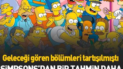 Simpsons'dan bir tahmin daha!