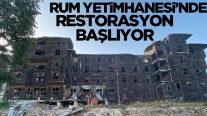 Büyükada Rum Yetimhanesi'nde restorasyon çalışmaları başlıyor