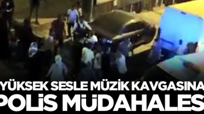 Sultangazi'de yüksek sesle müzik kavgasına polis müdahalesi