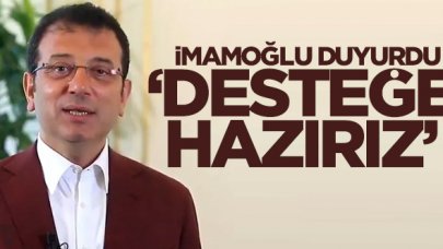 Ekrem İmamoğlu: Tunceli'deki yangınlara müdahale için desteğe hazırız