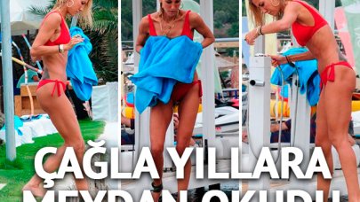 Çağla Şıkel yıllara meydan okudu