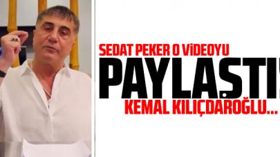 Sedat Peker Kemal Kılıçdaroğlu'nu paylaştı! O video...