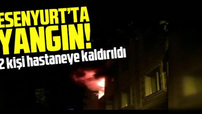 Esenyurt'taki 4 katkı binada yangın: 2 kişi hastaneye kaldırıldı