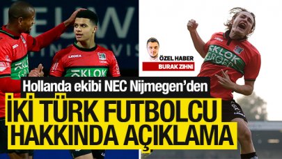 NEC Nijmegen'den Ali Akman ve Elayis Tavşan açıklaması