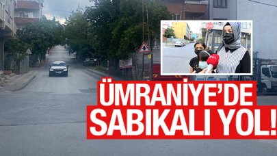 Ümraniye'de sabıkalı yol!