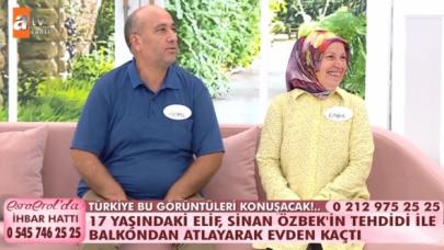 Esra Erol'da Elif Çalık kimdir? Sinan Özbek'in tehdidi ile evden kaçtı